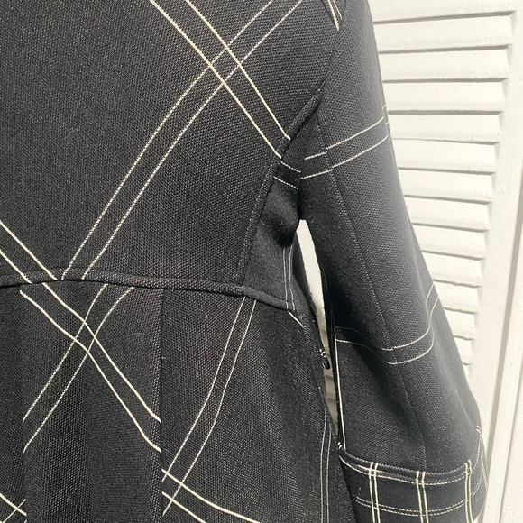 ASO BLAIR WALDORF DVF PLAID COAT 8 - Picture 7 of 13